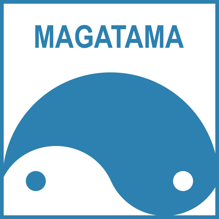 logo MAGATAMA colorato