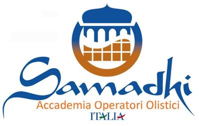 samadhi Accademia ITALIA logo BLU